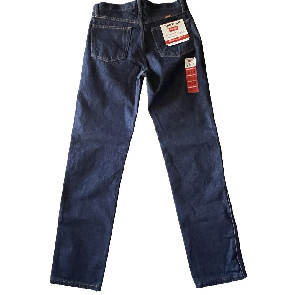 Wrangler Men's Slim Straight Jeans - Dark Blue